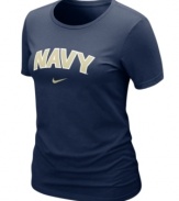 Keep your team pride on display with this NCAA Navy Midshipmen t-shirt from Nike.