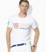 Channel athletic style in Ralph Lauren's official limited edition US Open T-shirt, crafted from smooth combed cotton jersey in a trim, modern fit.