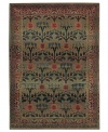 Keep your floors fresh with the charming garden motif that sprouts from the surface of this Sphinx area rug. Made from soft polypropylene for superb durability.