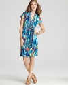 Trina Turk Dress - Joni Waterbird Cap Sleeve