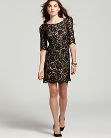 Robert Rodriguez Dress - Belted Lace