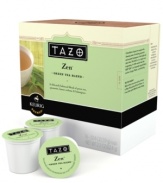 Tea with distinction. Tazo's beloved green tea gets a fresh twist with a splash of lemon and mint that livens up your cup and keeps you coming back for more.