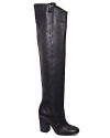 Sam Edelman takes Western styling over the top in these over-the-knee boots with pull tabs and cowgirl-style heels.