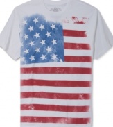 Salute your style with this cool American Rag flag graphic tee.