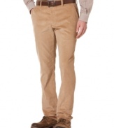 Tis the season to wear smart slim fit cords like these by Perry Ellis.