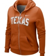 Spread the spirit and cheer on your favorite team with this NCAA Texas Longhorns hoodie from Nike.