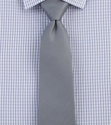 Subtle asymmetrical stripes cascade across this classic Italian silk tie. SilkDry cleanMade in Italy