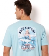 There is no doubt this t-shirt from Nautica will make you and your standout style seem like a great catch.