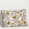 Fashioned in a fun floral print, complete your garden bedroom setting with this lovely decorative pillow.