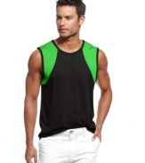 Color up your casual look with this summer-ready tank from INC International Concepts.