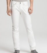 Spurr Slim Fit Denim Jeans in White