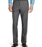 Perfect dress pants by Kenneth Cole New York to wear for work and for after-work socializing.