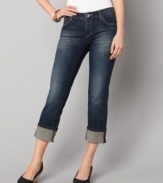 Tommy Hilfiger's cropped length jeans have a chic shape that are always in fashion. Pair with a your favorite tee for casual comfort.