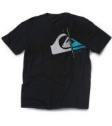 On the sand or in the city, this Quiksilver tee has you looking good.