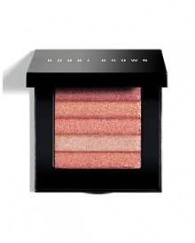 This shimmering, brush-on powder creates a soft, warm pink glow. Works well with neutral and pink blush shades.