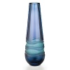 Featuring striking designs, dynamic shapes and dramatic color combinations – mouth blown and hand finished in the studios of Europe's foremost glass artisans – each Evolution piece is a one-of-a-kind example of high artistic vision, fashioned with expert technical dexterity and careful attention to detail from a vibrant palette of refined colors. Blending turquoise and purple to create a blissful shade of indigo, the Oasis collection is sure to infuse the home with a sense of calm, depth, and tranquility.