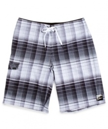 These O'Neill boardshorts will have you looking rad in plaid.