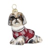 A lovely gift for any Shih Tzu owner, the Pet Set dog ornaments from Joy to the World are endorsed by Betty White to benefit Morris Animal Foundation. Each hand painted ornament is packed individually in its own black lacquered box.