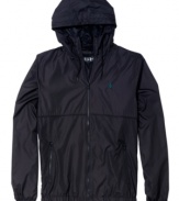 It's not just a layer, it's a look. This solid jacket from Volcom seals the deal on any casual outfit.