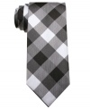 Check mate. This cool skinny tie from Ben Sherman lets you pop on a pattern with ease.