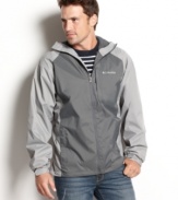 Rainy days won't ruin your plans with this lightweight, water-resistant raincoat from Columbia.