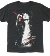 Get that Jagger swagger with this graphic t-shirt from Rolling Stones.