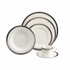 The Lauren by Ralph Lauren Home collection is finely crafted and impeccably styled tableware in the tradition of Ralph Lauren. With a modern aesthetic Hewitt redefines a traditional wedding-band bone china design with a subtle border of shimmering platinum.