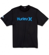 When you're ready to hit the waves, toss on this graphic surf tee from Hurley.