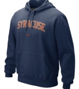 Set your team spirit soaring with this NCAA Syracuse Orange hoodie from Nike.