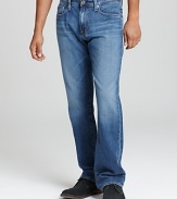 With a classic, straight leg and faded detail for that worn-in look, these jeans are virtually guaranteed to reach your number-one favorite status.