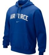 Set your team spirit soaring with this NCAA Air Force Falcons hoodie from Nike.