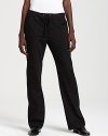 These XCVI pants boast an easy drawstring waist on a wide-leg silhouette for laid-back style.