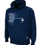 The sixth man! Be a difference maker by showing your team support with this Boston Red Sox hoodie from Majestic.