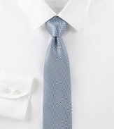 A handsome classic for every stylish gentleman in woven Italian silk.SilkDry cleanMade in Italy