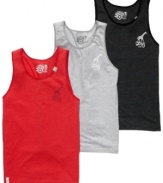 Exercise your right to bear arms in this cool tank from LRG.