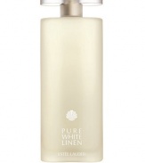 The fragrance to live in all year long. Fresh. Luminous. Pure. A surprise of red tulips and rose bloom. Snow-white flowers, sparkling raspberry. Pure White Linen Eau de Parfum Spray steals you away to the perfect summer day. Like a stroll in a flowering garden, it lifts your mood and renews your spirit. 