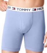 A four-pack of boxer briefs from Tommy Hilfiger with every feature you could possibly need (functional fly, supportive pouch, longer leg) offered in every color you could possibly want.