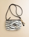 She'll love to store all her trinkets and treasures in this oh-so-chic mini bag crafted from lush faux fur.Single shoulder strapTop-zip closureSignature keychainModacrylic/acrylic/polyester6H X 11W X 5½DImported