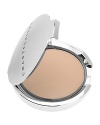 Compact Makeup is an ultra-smooth, ultra-fine powder foundation that keeps oily skin looking beautifully matte. A unique process allows pigments and powders to be coated with vegetable protein and phospholipids, protecting skin against any possible irritation. Effective in all climates, this newly emollient permeability allows excess moisture to evaporate while keeping skin hydrated and diminishing fine lines. Polyphenols of green apple help prevent aging and damage from UVA/UVB rays.