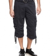 Carry extra cargo style with these long shorts from X-Ray.