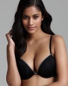 Calvin Klein Underwear Naked Glamour Add a Size Plus with Lace Push-Up Bra