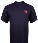 A league of their own. Let everyone know the Detroit Tigers are standout stars in your eyes with this MLB polo shirt from Majestic.