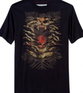 Heed the call of the wild with this bold graphic t-shirt from Sean John.