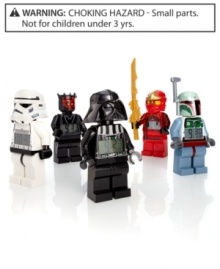 Nobody likes to get out of bed, this much is true. But if you absolutely, positively must, then why not wake up in the most fun way possible? You'll kindly forgive these fantastic Lego and Star Wars figurines for waking you oh-so-early. For ages 6 and up. Only at Macy's! Part of our new & exciting one-stop gift shop. Fun. Magical. Finds. Ready to give.