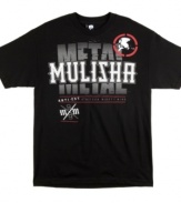 Combat boring t-shirt style with this Metal Mulisha logo tee.