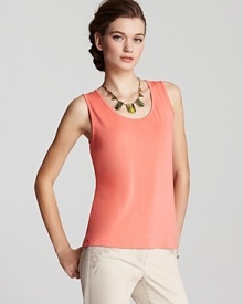 Amp up the everyday with this juiced-up BASLER tank that brings on the bright.