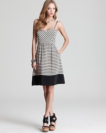 Dolce Vita Dress - Azra Silk Stripe