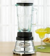 The perfect combination of function and style, this commercial-quality blender works like a charm and looks even better. Heavy-duty motor has 360 watts of power to perform all your blending needs. 40-ounce glass jar. Removable blade assembly for easy cleaning. Model WPB05. Manufacturer's limited warranty.