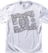 The iconic DC Shoes logo offers all the street cred you need on this cool crew-neck tee.