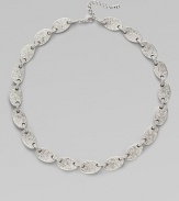 EXCLUSIVELY AT SAKS. Sparkling pavé crystals are linked together in this dazzling design.Crystals Rhodium plated Chain length, about 16 with 2 extender Lobster clasp Imported